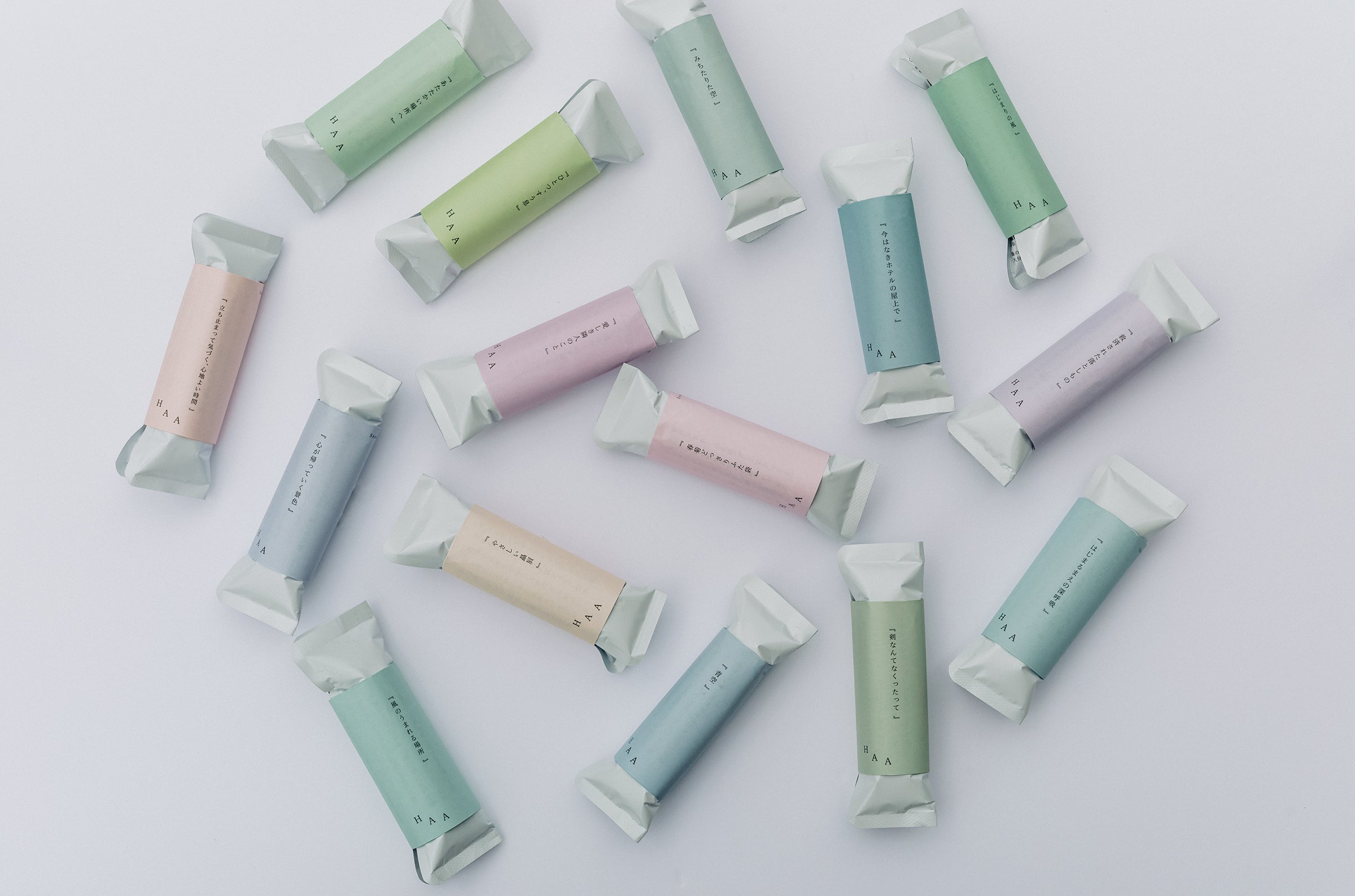 【蔦屋書店にて先行販売開始】手紙を送るように想いを贈る「HAA for bath 日々（5個入り）」発売のお知らせ
